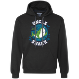 Sweatshirts Black / S Shark Family trazo - Uncle Premium Fleece Hoodie