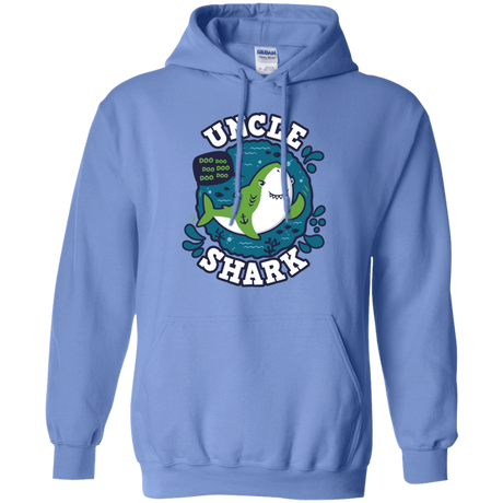 Sweatshirts Carolina Blue / S Shark Family trazo - Uncle Pullover Hoodie