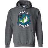 Sweatshirts Dark Heather / S Shark Family trazo - Uncle Pullover Hoodie