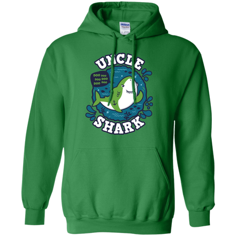 Sweatshirts Irish Green / S Shark Family trazo - Uncle Pullover Hoodie