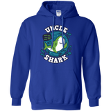 Sweatshirts Royal / S Shark Family trazo - Uncle Pullover Hoodie