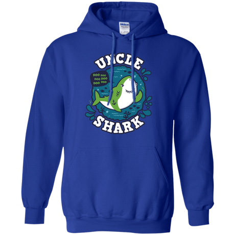 Sweatshirts Royal / S Shark Family trazo - Uncle Pullover Hoodie