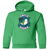 Sweatshirts Irish Green / YS Shark Family trazo - Uncle Youth Hoodie