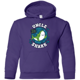Sweatshirts Purple / YS Shark Family trazo - Uncle Youth Hoodie