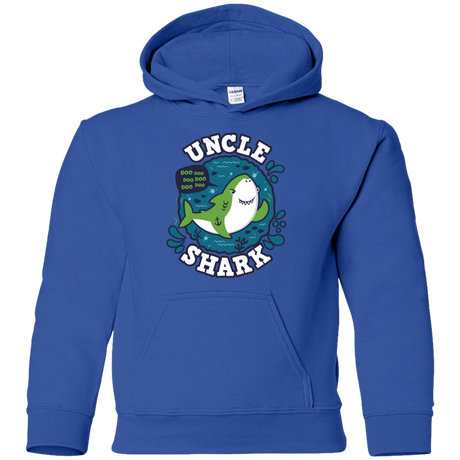 Sweatshirts Royal / YS Shark Family trazo - Uncle Youth Hoodie