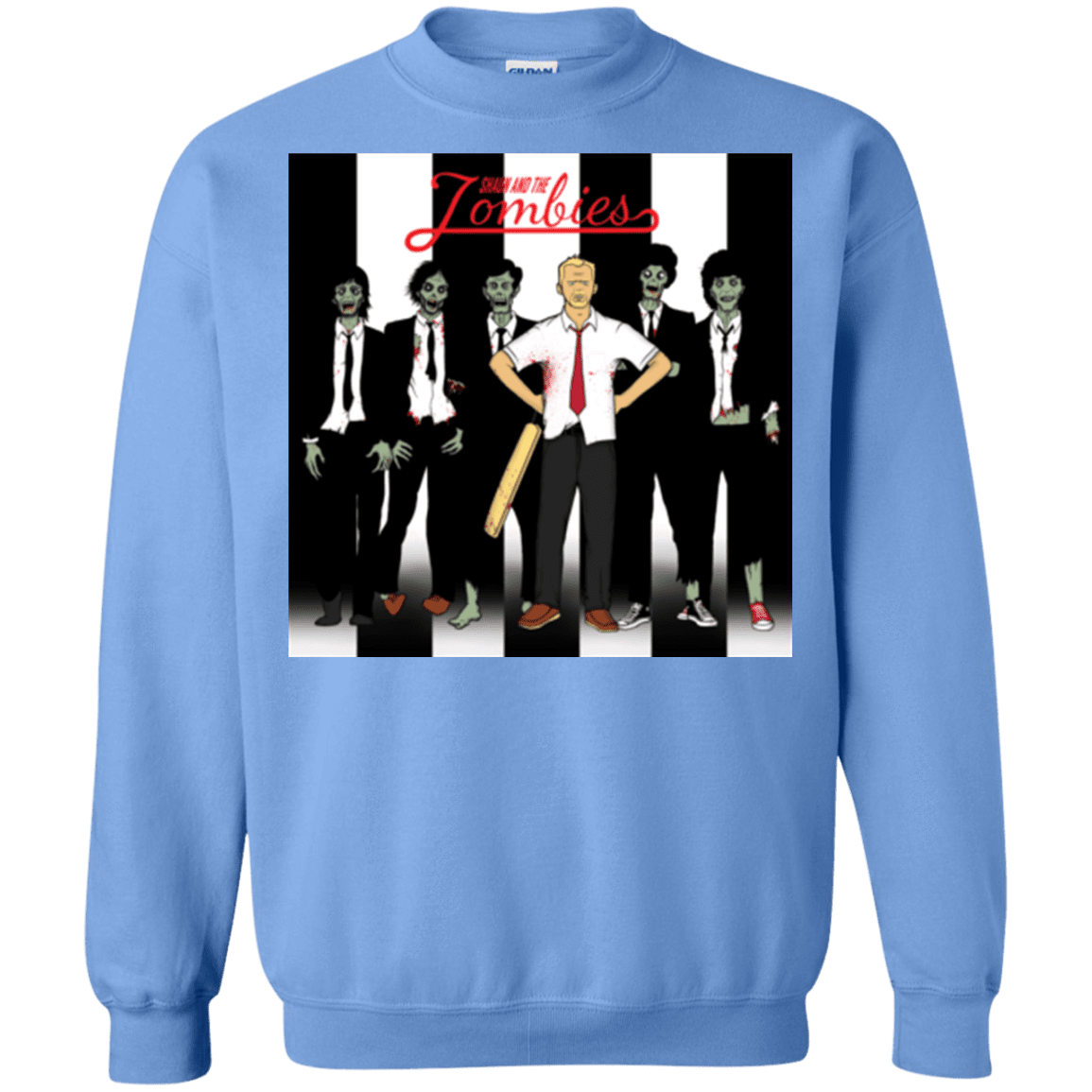 Sweatshirts Carolina Blue / Small Shaun and the Zombies Crewneck Sweatshirt