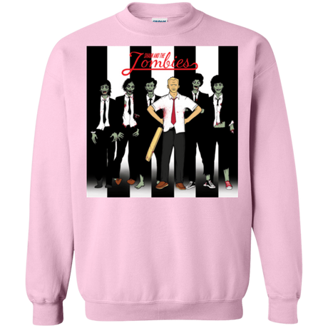 Sweatshirts Light Pink / Small Shaun and the Zombies Crewneck Sweatshirt