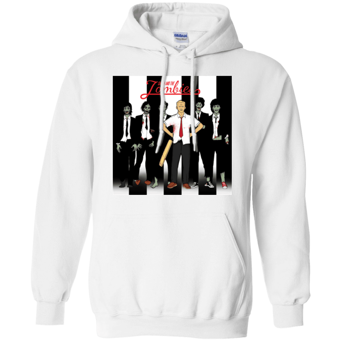 Sweatshirts White / Small Shaun and the Zombies Pullover Hoodie