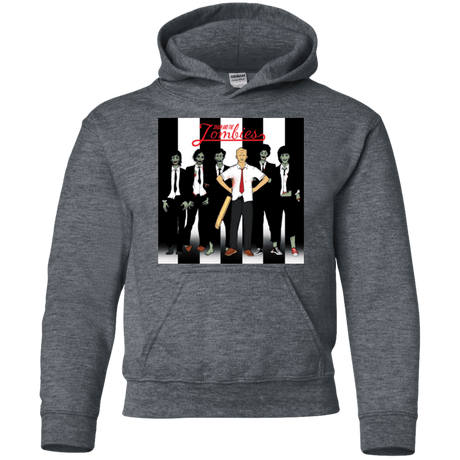 Sweatshirts Dark Heather / YS Shaun and the Zombies Youth Hoodie