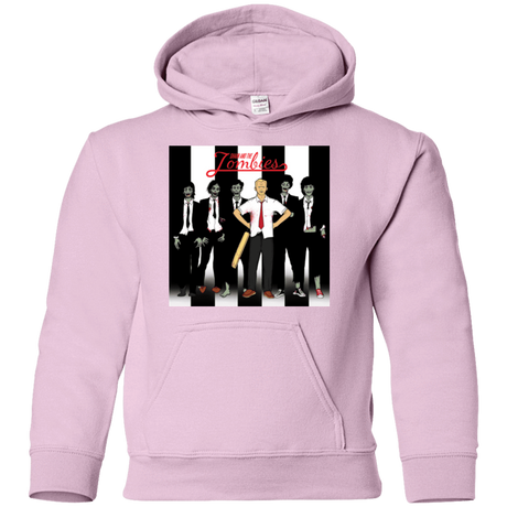 Sweatshirts Light Pink / YS Shaun and the Zombies Youth Hoodie
