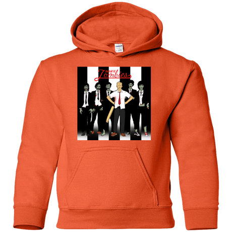 Sweatshirts Orange / YS Shaun and the Zombies Youth Hoodie