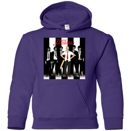 Sweatshirts Purple / YS Shaun and the Zombies Youth Hoodie