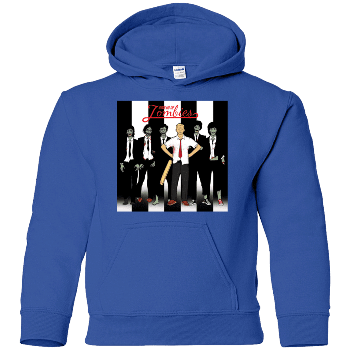 Sweatshirts Royal / YS Shaun and the Zombies Youth Hoodie