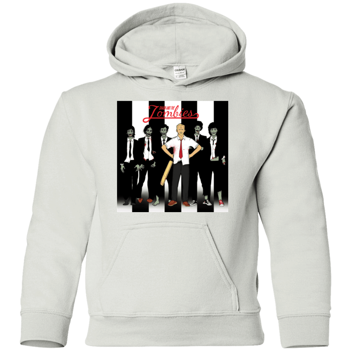 Sweatshirts White / YS Shaun and the Zombies Youth Hoodie