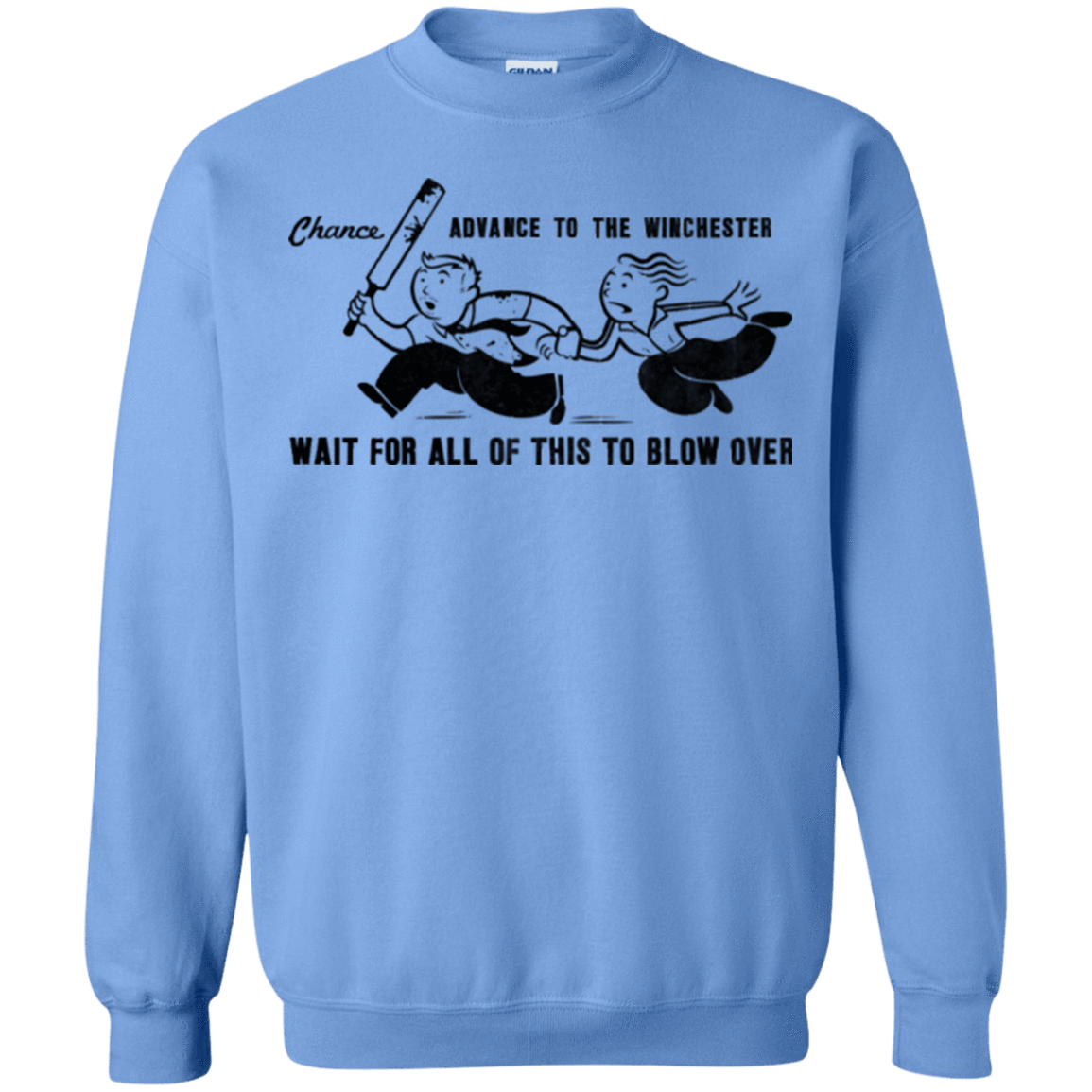 Sweatshirts Carolina Blue / Small Shauns Last Chance Crewneck Sweatshirt