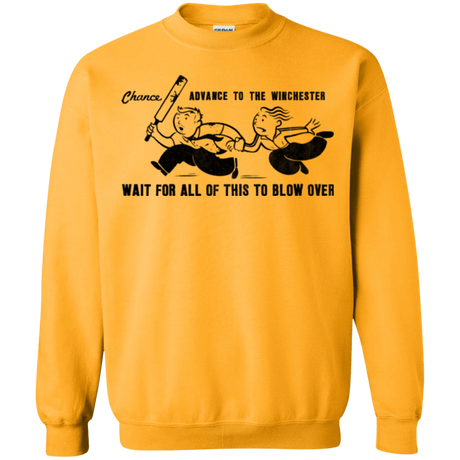 Sweatshirts Gold / Small Shauns Last Chance Crewneck Sweatshirt