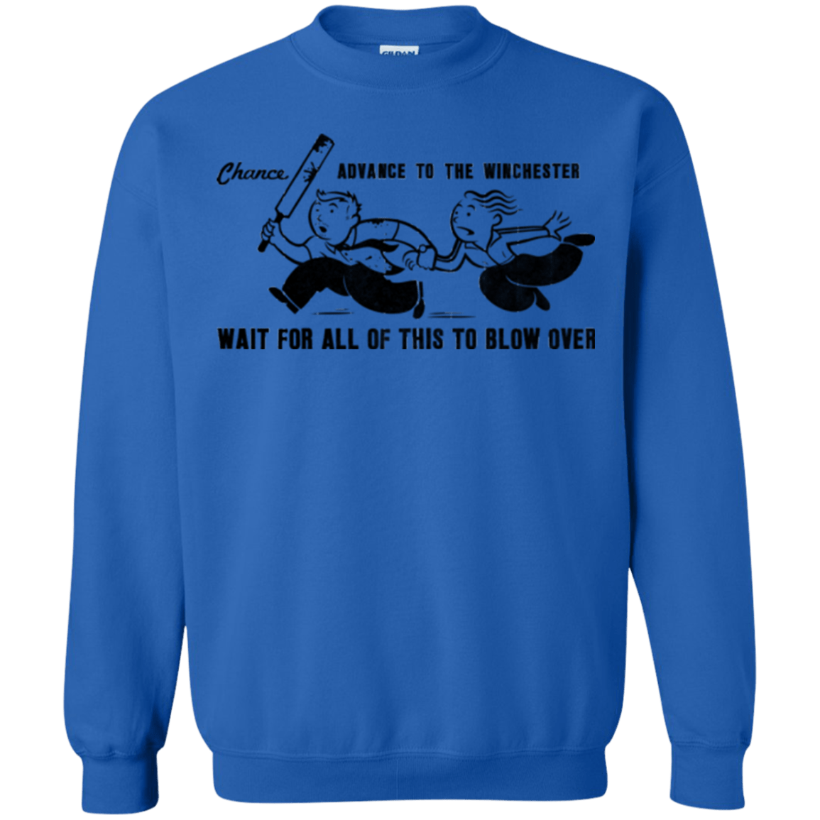 Sweatshirts Royal / Small Shauns Last Chance Crewneck Sweatshirt