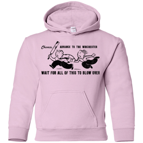 Sweatshirts Light Pink / YS Shauns Last Chance Youth Hoodie