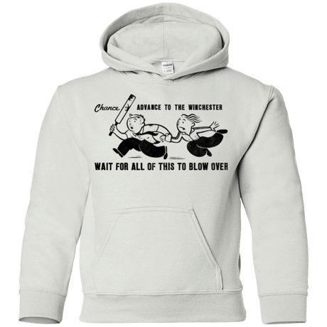 Sweatshirts White / YS Shauns Last Chance Youth Hoodie