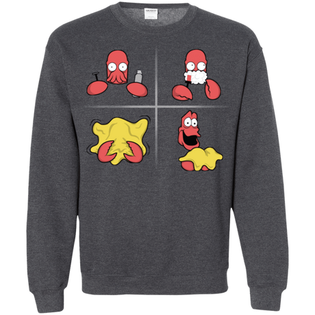 Sweatshirts Dark Heather / S Shaving Process Crewneck Sweatshirt