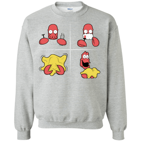 Sweatshirts Sport Grey / S Shaving Process Crewneck Sweatshirt