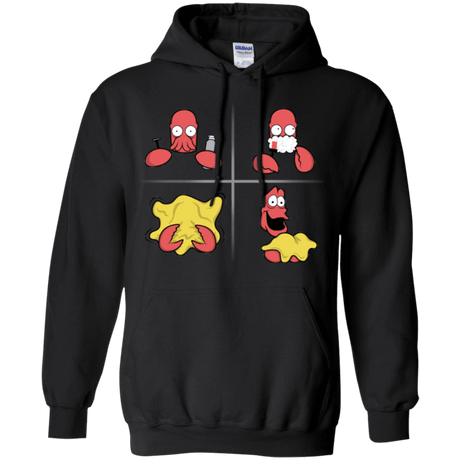 Sweatshirts Black / S Shaving Process Pullover Hoodie