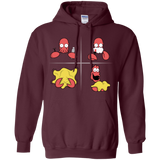 Sweatshirts Maroon / S Shaving Process Pullover Hoodie