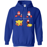 Sweatshirts Royal / S Shaving Process Pullover Hoodie