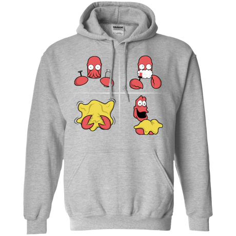 Sweatshirts Sport Grey / S Shaving Process Pullover Hoodie