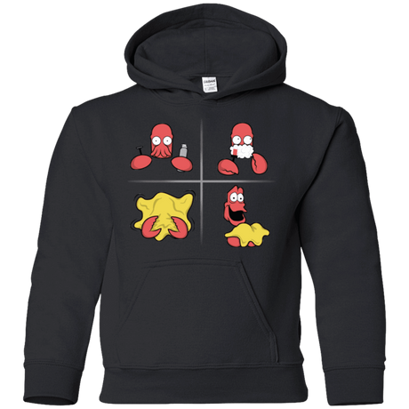 Sweatshirts Black / YS Shaving Process Youth Hoodie