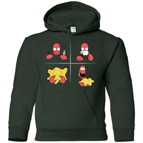 Sweatshirts Forest Green / YS Shaving Process Youth Hoodie