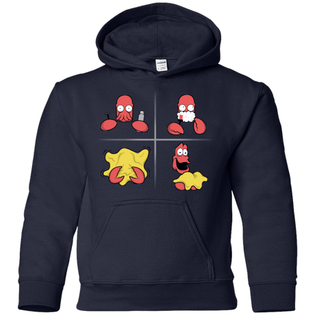 Sweatshirts Navy / YS Shaving Process Youth Hoodie