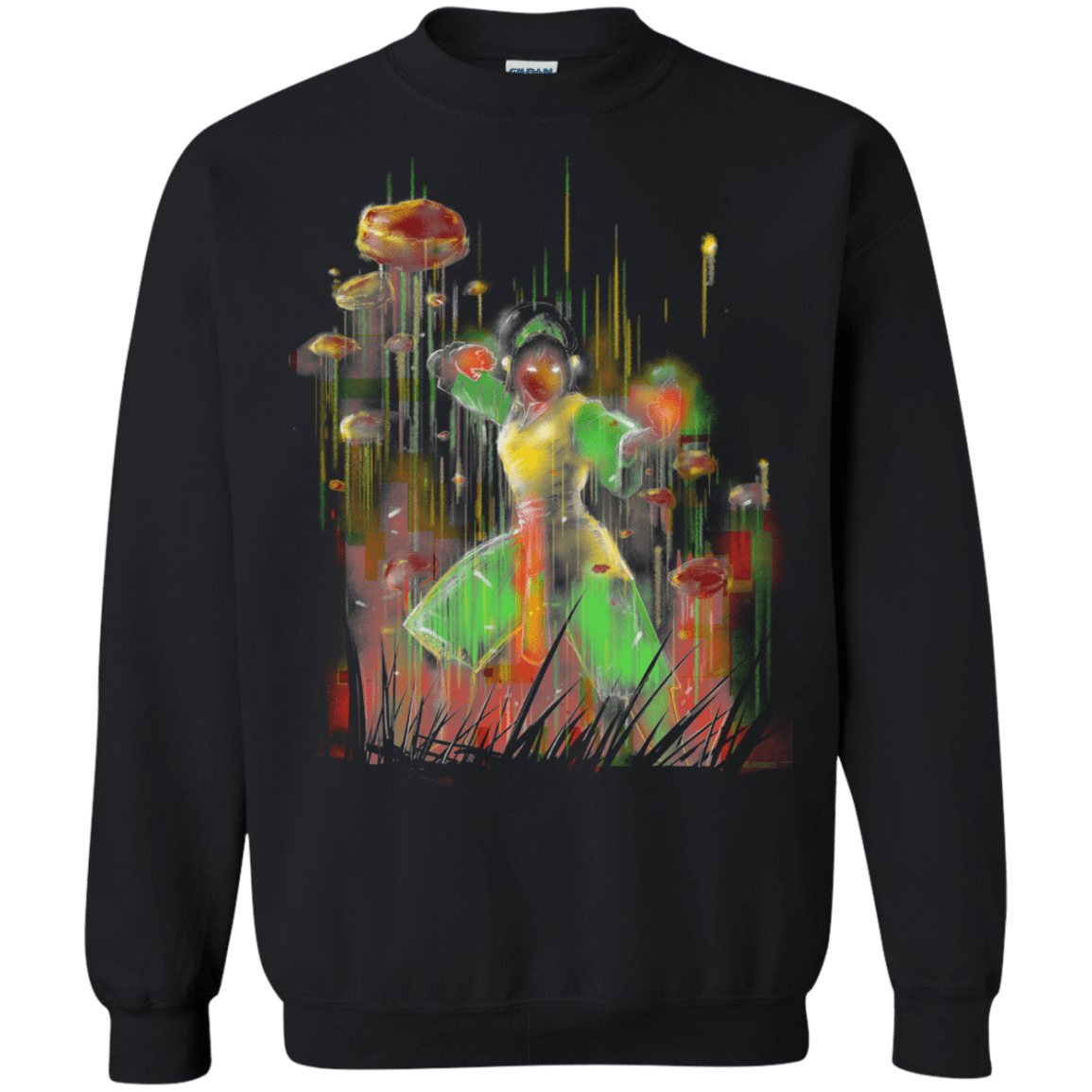 Sweatshirts Black / S She Rocks Crewneck Sweatshirt