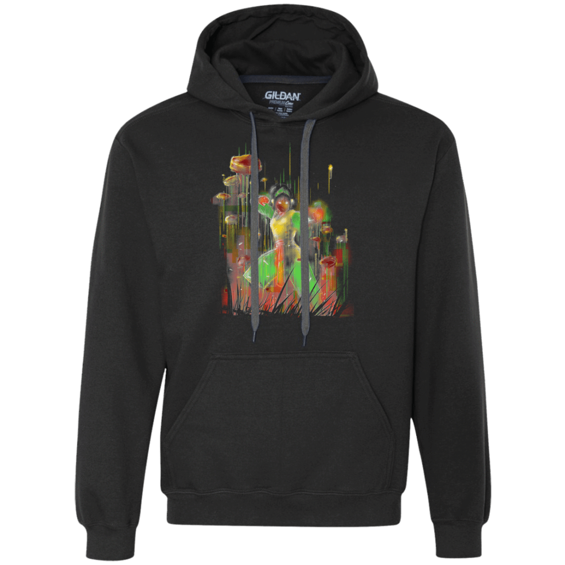 Sweatshirts Black / S She Rocks Premium Fleece Hoodie