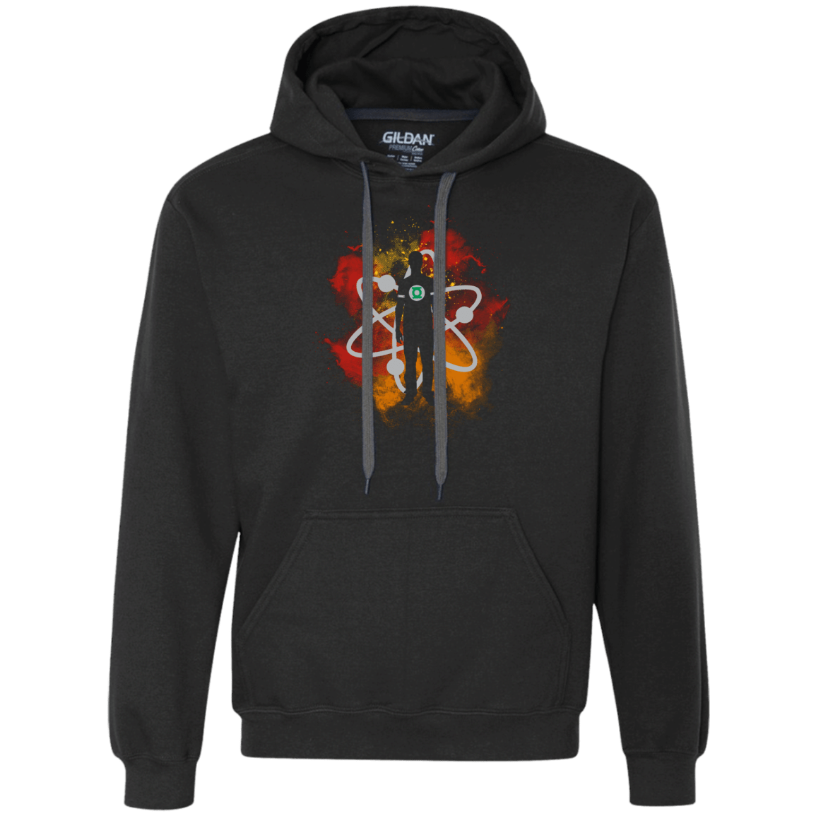 Sweatshirts Black / S Sheldon Space Premium Fleece Hoodie