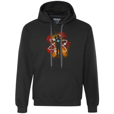 Sweatshirts Black / S Sheldon Space Premium Fleece Hoodie
