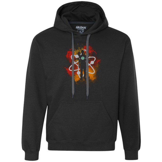 Sweatshirts Black / S Sheldon Space Premium Fleece Hoodie