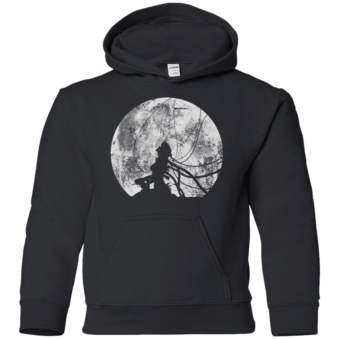Sweatshirts Black / YS Shell of a Ghost Youth Hoodie