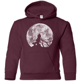 Sweatshirts Maroon / YS Shell of a Ghost Youth Hoodie