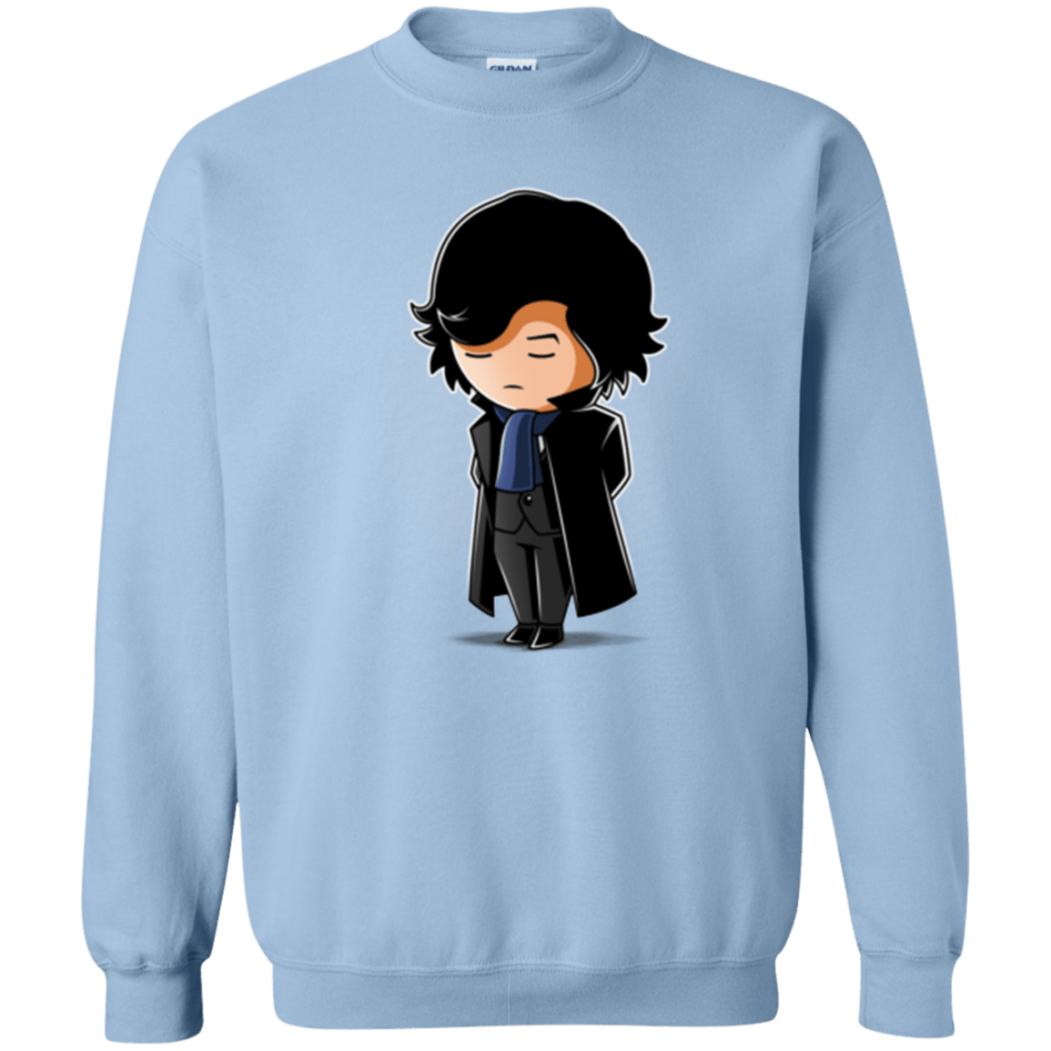 Sweatshirts Light Blue / Small Sherlock (2) Crewneck Sweatshirt