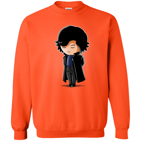 Sweatshirts Orange / Small Sherlock (2) Crewneck Sweatshirt