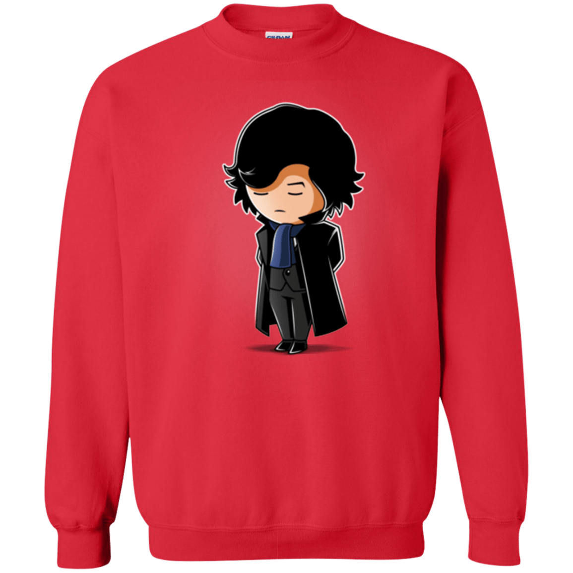 Sweatshirts Red / Small Sherlock (2) Crewneck Sweatshirt