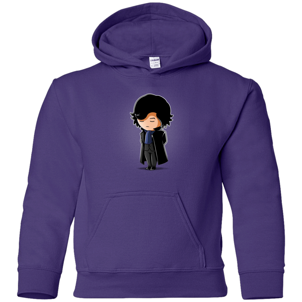 Sweatshirts Purple / YS Sherlock (2) Youth Hoodie