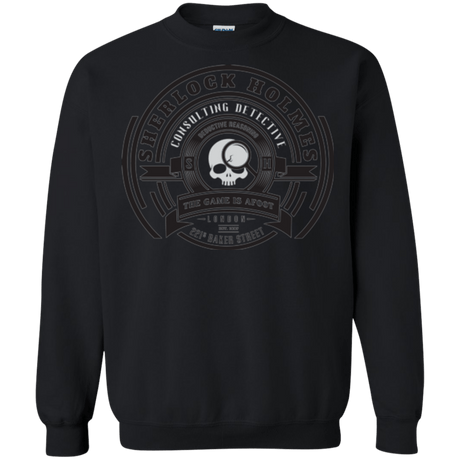 Sweatshirts Black / Small Sherlock Holmes Crewneck Sweatshirt