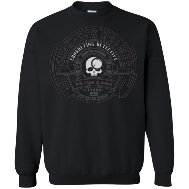 Sweatshirts Black / Small Sherlock Holmes Crewneck Sweatshirt
