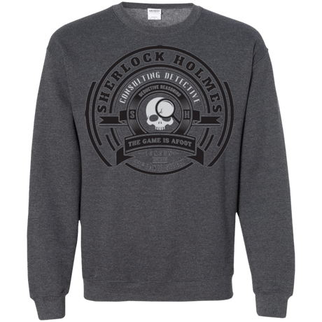 Sweatshirts Dark Heather / Small Sherlock Holmes Crewneck Sweatshirt