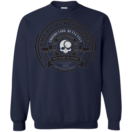 Sweatshirts Navy / Small Sherlock Holmes Crewneck Sweatshirt