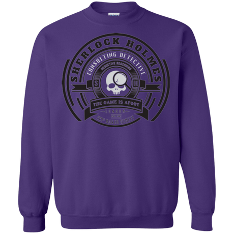 Sweatshirts Purple / Small Sherlock Holmes Crewneck Sweatshirt