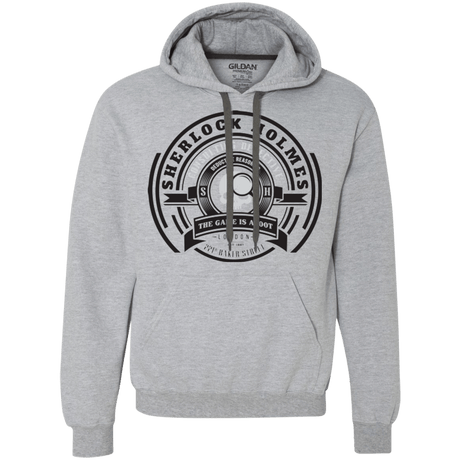 Sweatshirts Sport Grey / Small Sherlock Holmes Premium Fleece Hoodie