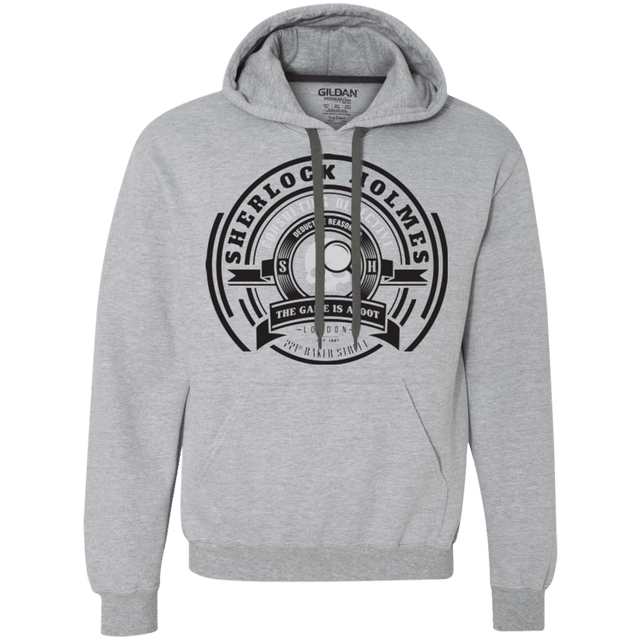 Sweatshirts Sport Grey / Small Sherlock Holmes Premium Fleece Hoodie